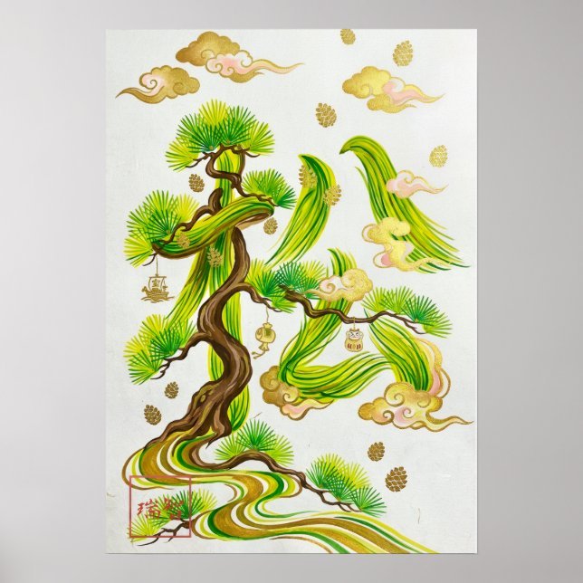 Póster Matsu: Longevity & Wisdom Art260050016 (Frente)