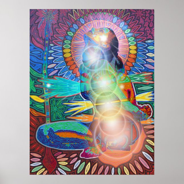 Póster matsyendrasana digitalmente - 2012 (Frente)