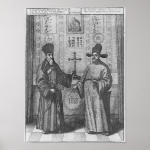 Póster Matteo Ricci y Paulus Li