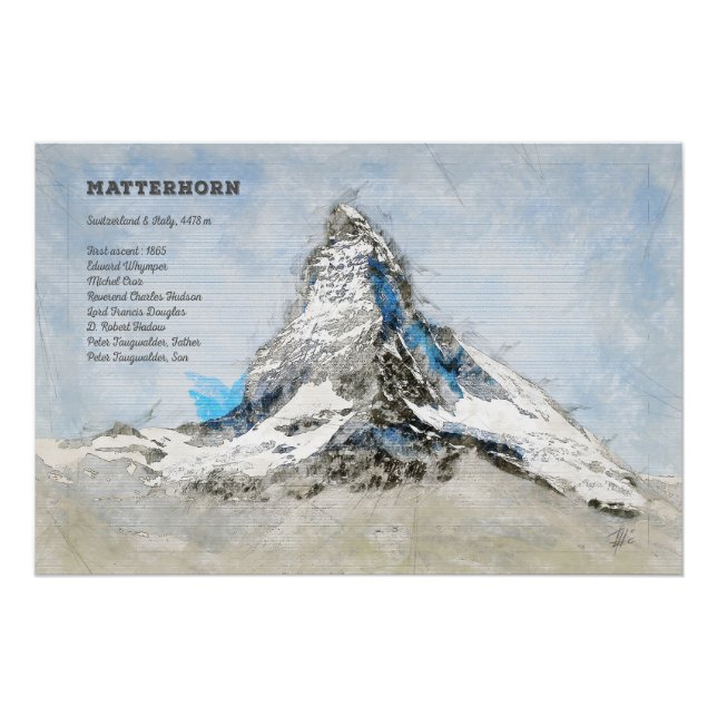 Póster Matterhorn (Anverso)