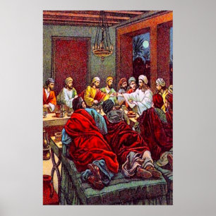 Póster Matthew 26:17-25 The Last Passover poster