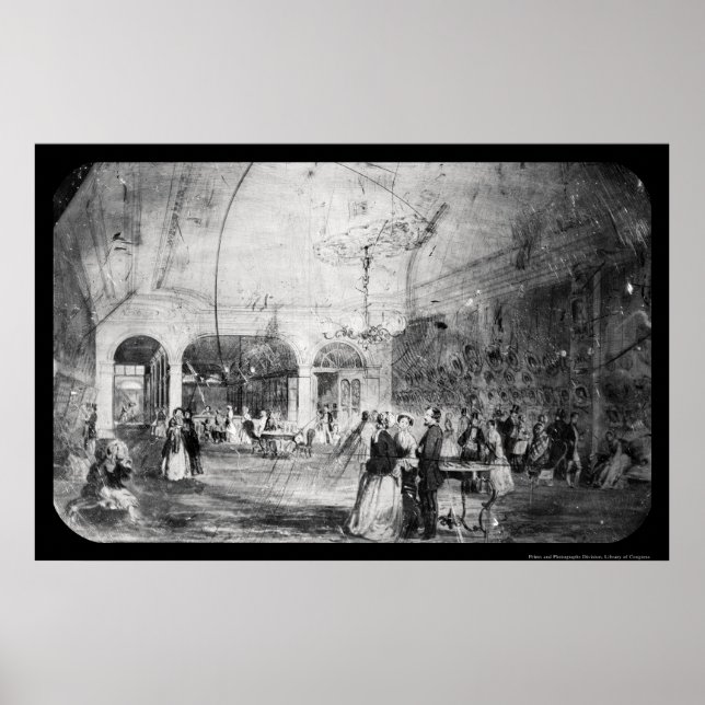 Póster Matthew Brady Daguerreoype 1854 (Frente)