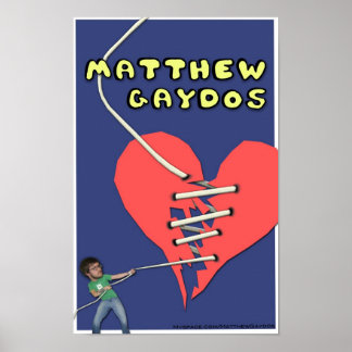 Póster Matthew Gaydos Broken Heart Poster
