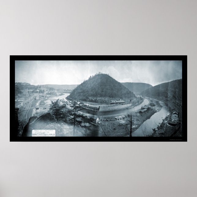 Póster Mauch Chunk, Foto PA 1879 (Frente)