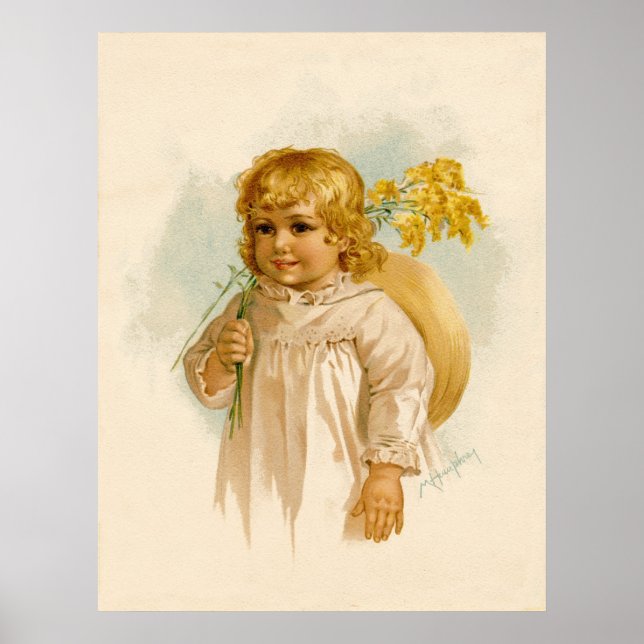 Póster Maud Humphrey Child A (Frente)
