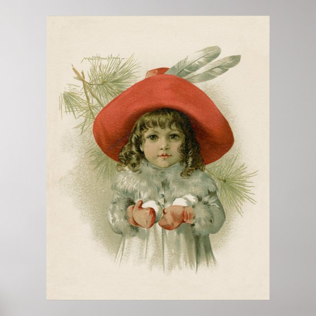 Póster Maud Humphrey Child B (Frente)