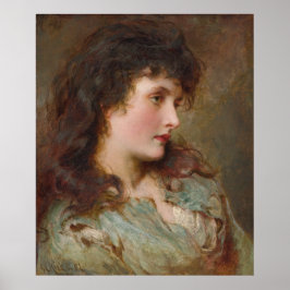 Póster Maud (retrato femenino elegante)