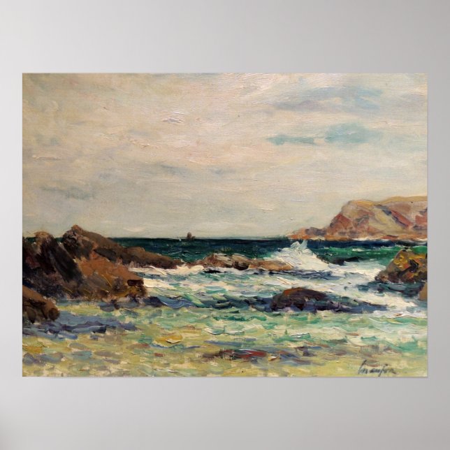 Póster Maufra - Hermosa Isla En El Mar (Frente)