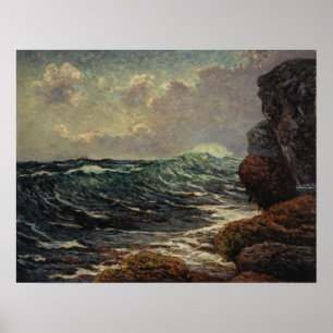 Póster Maufra - La creciente marea en Port-Blanc