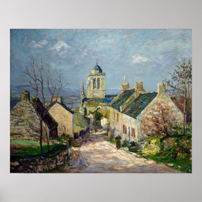 Póster Maufra - La Rue Descendante A Locronan (Frente)
