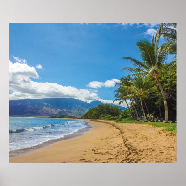 Póster Maui, Hawái (Frente)