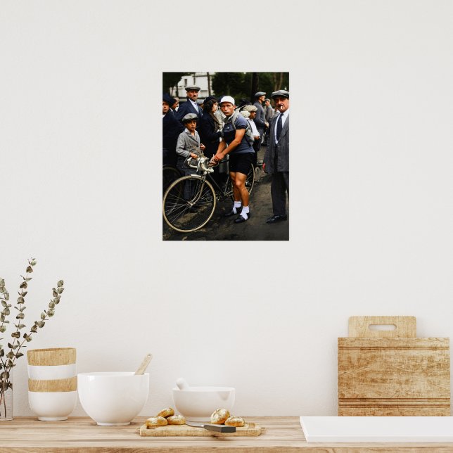 Póster Maurice Archambaud La gira enana de Francia 1932 (Cocina)