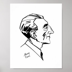 Póster Maurice Ravel