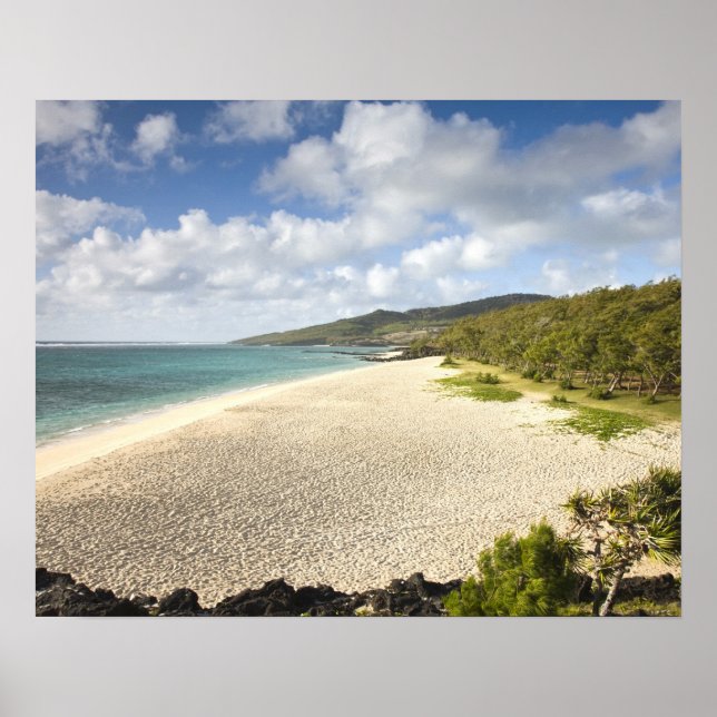 Póster Mauricio, Isla Rodrigues, St. Francois, St. (Frente)