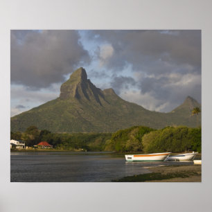 Póster Mauricio, Mauricio Occidental, Tamarin, Montagne