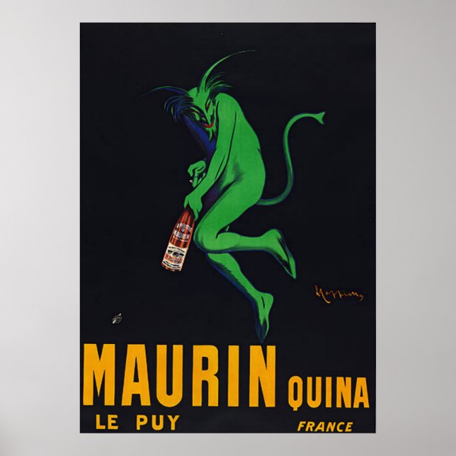 Póster Maurin Quina Absinthe Poster (Frente)