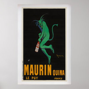 Póster Maurin Quina por Leonetto Cappiello Vintage