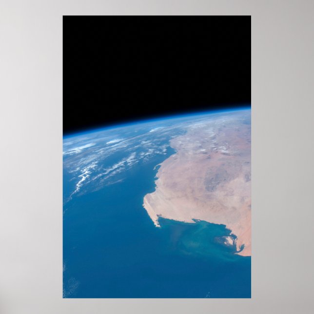 Póster Mauritania Y Sahara Occidental Frente A Las Costas (Frente)