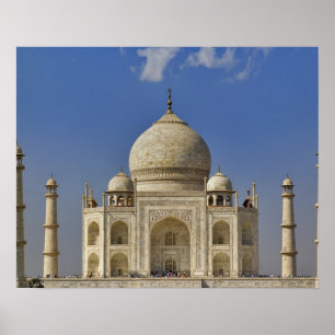 Póster Mausoleo Taj Mahal / Agra, India