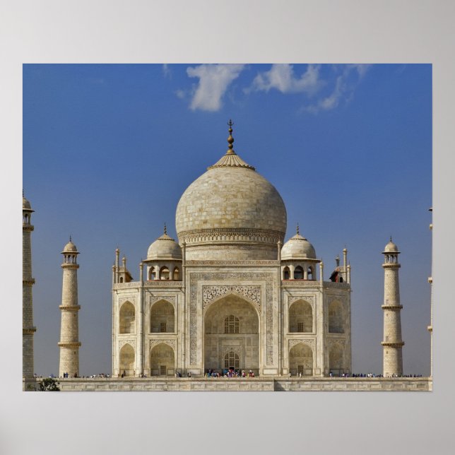 Póster Mausoleo Taj Mahal / Agra, India (Frente)
