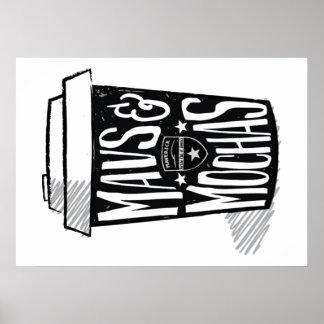 Póster Mavs & Mochas poster