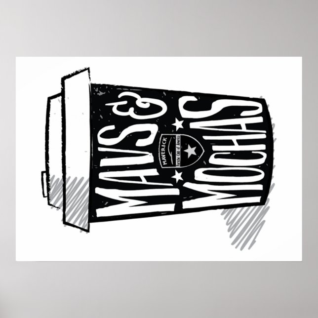 Póster Mavs & Mochas poster (Frente)