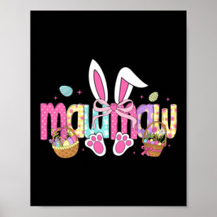 Póster Mawmaw lazo orejas de conejito Pascua