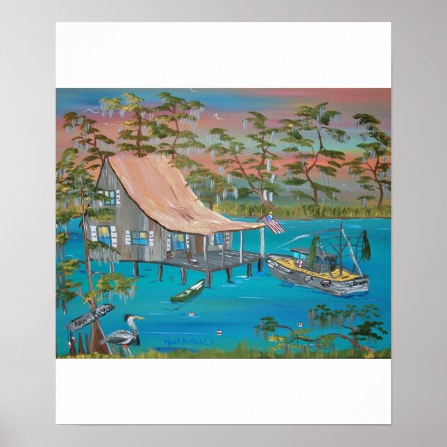 PÓSTER MAW'S BAYOU (Frente)