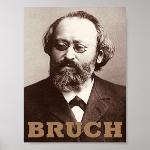 Póster Max Bruch
