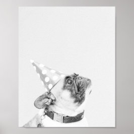 Póster Max el Bulldog francés