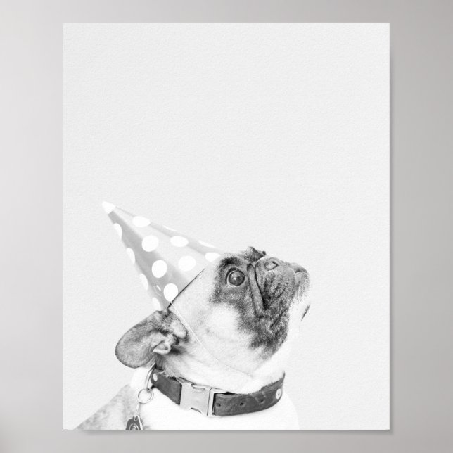 Póster Max el Bulldog francés (Frente)