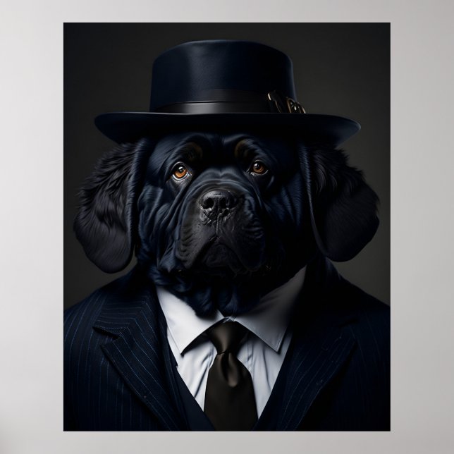 Póster Max, el jefe subterráneo de combate. (Frente)