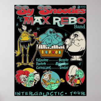 Póster Max Rebo Band TShirt