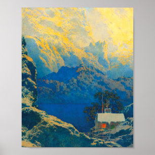 Póster Maxfield Parrish se aleja de todo 1941