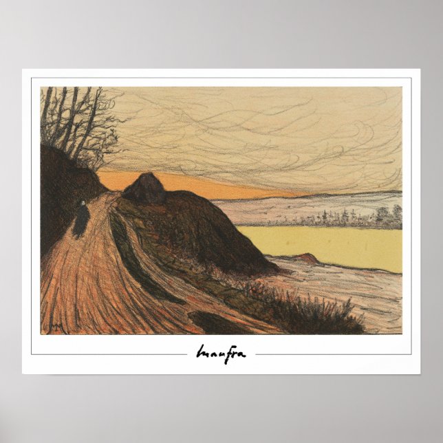 Póster Maxime Maufra cartel de Zedign Art #5 (Frente)
