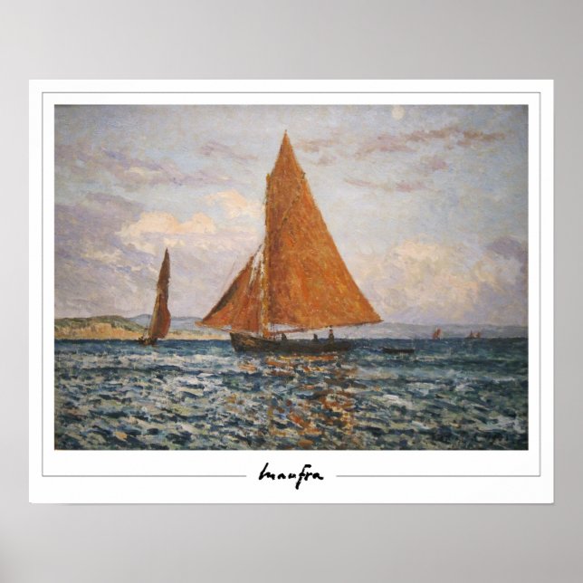 Póster Maxime Maufra cartel de Zedign Art #93 (Frente)