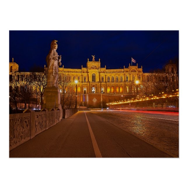 Póster Maximilianeum Munich (Anverso)