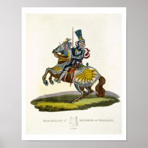 Póster Maximiliano I, rey de Alemania y de Emper romano