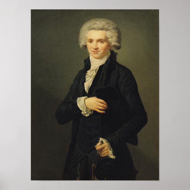 Póster Maximilien de Robespierre 1791 (Frente)