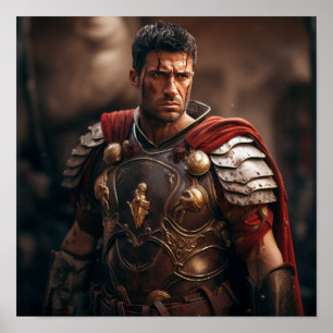 Póster Máximo como Poster del gladiador Retiarius - Gene