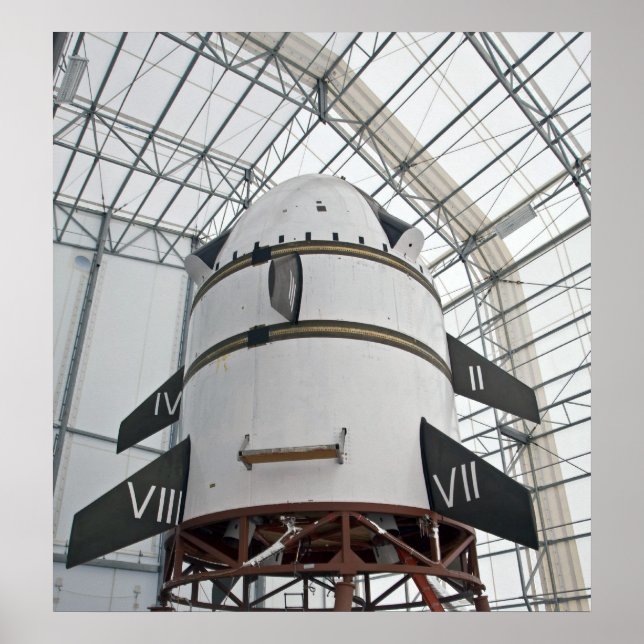 Póster Máximo vehículo del sistema de abortos de lanzamie (Frente)