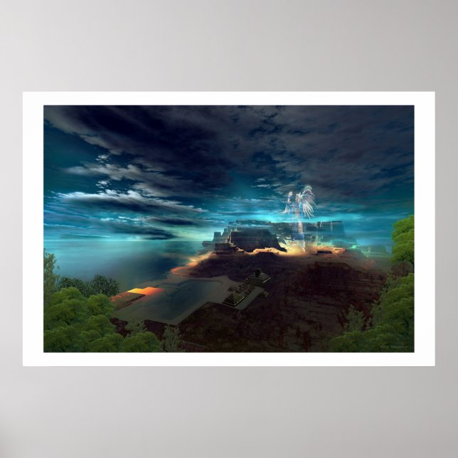 PÓSTER MAYAN MYSTERY PRINT (Frente)