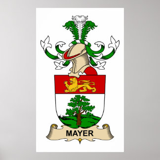 Póster Mayer Family Crest
