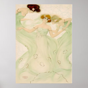 Póster Mayflies por Raphael Kirchner
