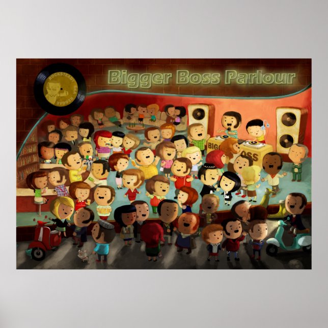 Póster Mayor Fiesta de Reggae Jefe (Frente)