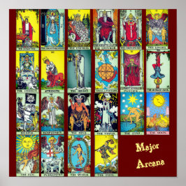 Póster Mayor Poster Arcana Tarot