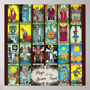 Póster Mayor Poster Arcana Tarot