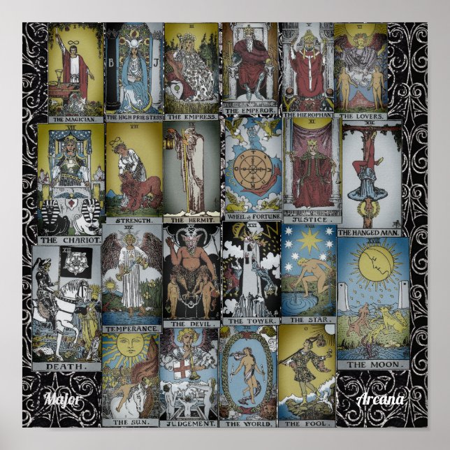 Póster Mayor Poster Arcana Tarot Sux (Frente)