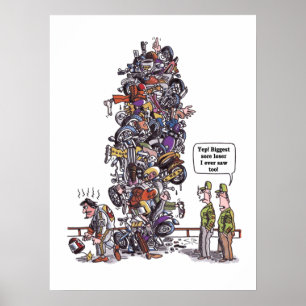 Póster Mayor poster de pérdida de brillo