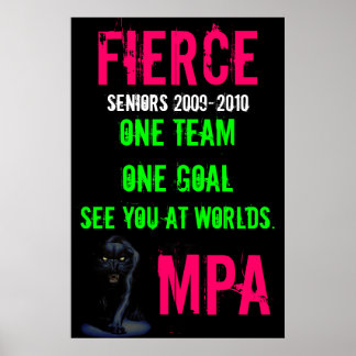 Póster Mayores - Poster grande objetivo